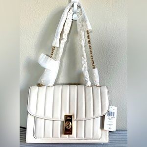 NWT Coach Lane Shoulder Bag With Puffy Linear Quilting
